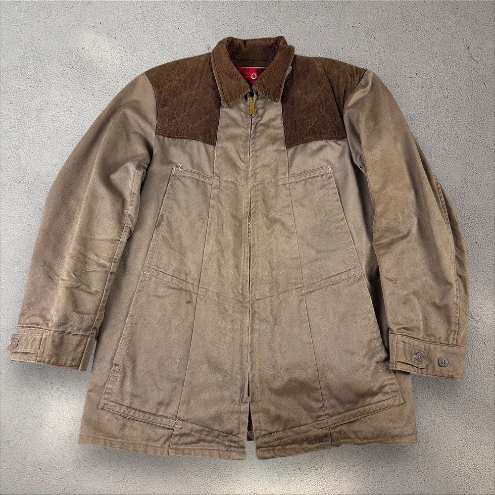 Vintage 60s 70s Ted Williams Sears Hunting Jacket Fits Med/Large Wool Lined Coat